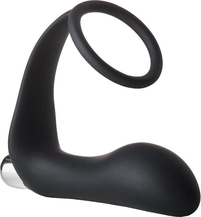 Dreamtoys FANTASSTIC Vibrerende Anaalplug met COCKRING Zwart