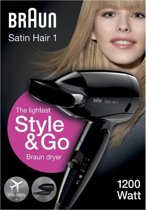 Produktbild Braun Satin Hair 1
