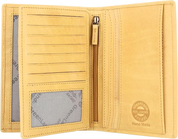 Immagine prodotto Greenland Nature Custodia per passaporto Soft Colour RFID in pelle 12 cm (Documento & Portafoglio)