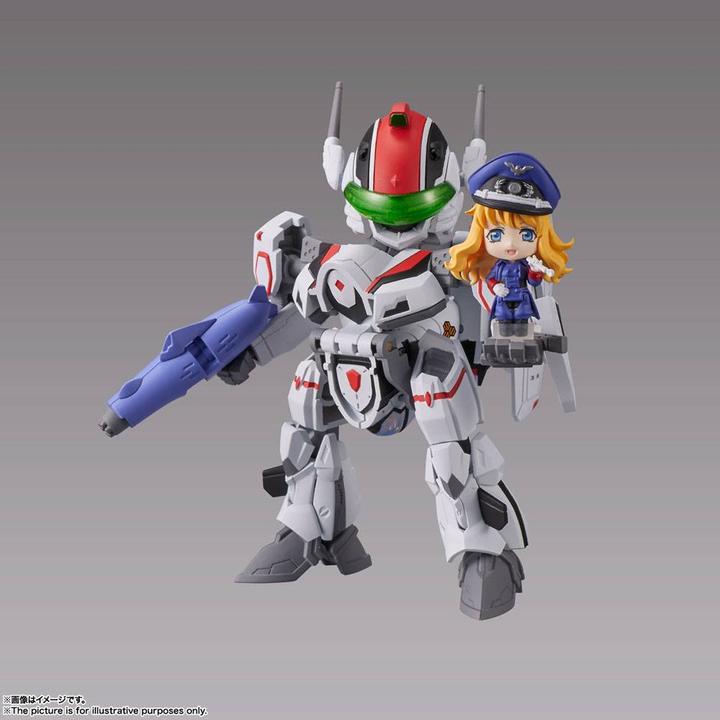 Produktbild Bandai Macross Frontier TINY SESSION VF-25F MESSIAH VALKYRIE (ALTO USE) with SHERYL 10 cm