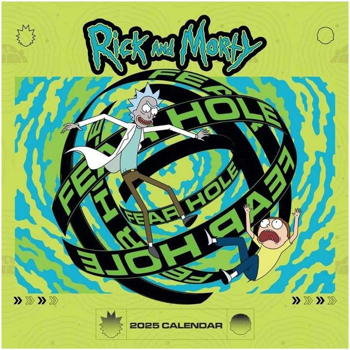 Immagine prodotto Rick And Morty Calendario murale carré 2025 (30 x 30 cm, Tedesco)