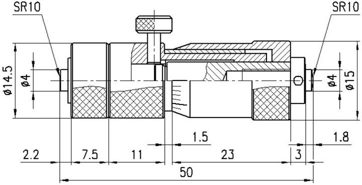 Actual product image Mitutoyo Inside micrometer 137-209 (mm)