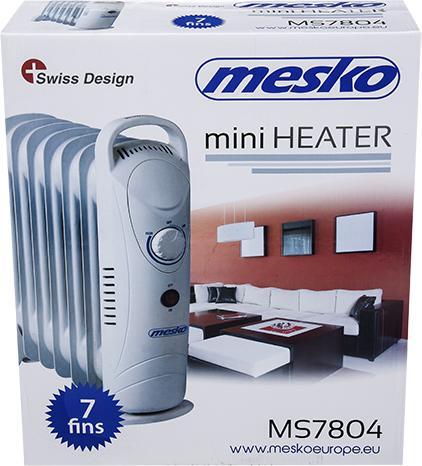 Produktbild Mesko MS7804 Elektrische Raumheizung Indoor Öl-Heizlüfter (700 W)