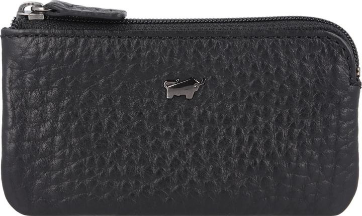 Actual product image Braun Büffel Yannik leather key case 12 cm