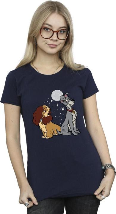 Produktbild Disney Lady And The Tramp Moon TShirt (L)