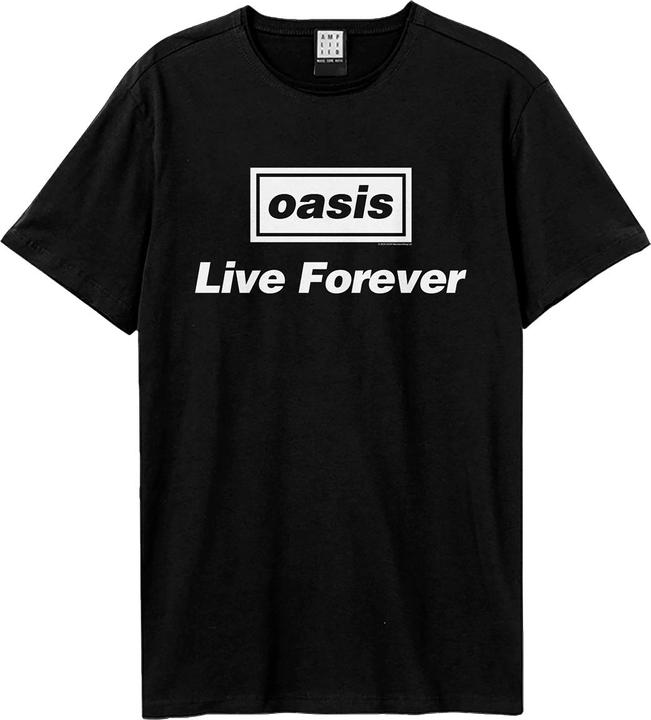 Immagine prodotto Amplified Live Forever Maglietta Oasis Adulto Unisex (XXL)
