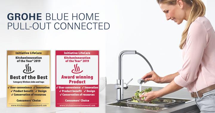 Produktbild Grohe Blue Home L-Auslauf Starter Kit