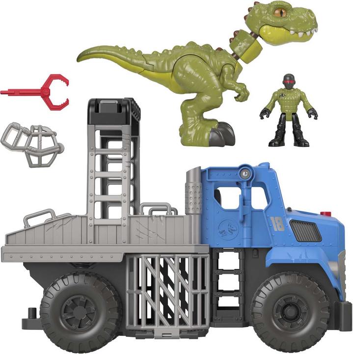 Actual product image Imaginext Jurassic World Dino & Transporter, Dinosaur Toy
