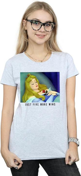 Actual product image Disney Princess Womens/Ladies Sleeping Beauty Five More Minutes Cotton T-Shirt (XXL)