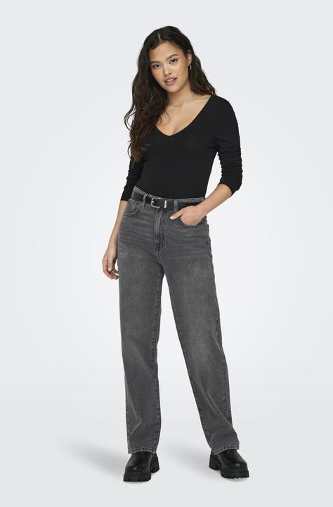 Immagine prodotto Only Jeans a vita media dal taglio dritto Jeans dalla vestibilità dritta (W30/L32)