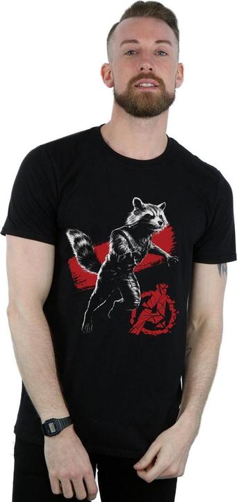 Image du produit - T-shirt AVENGERS ENDGAME MONO ROCKET - Homme (4XL)