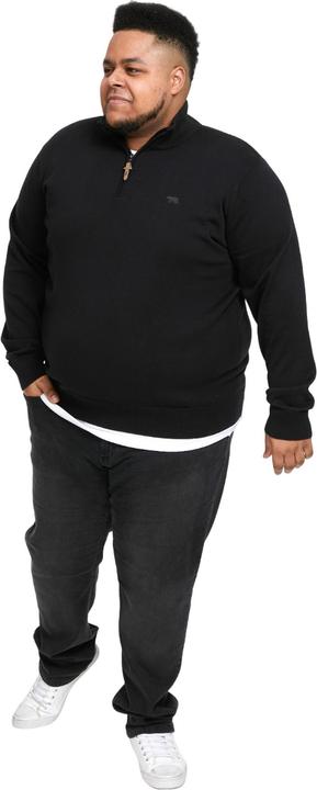 Produktbild DUKE D555 Giuseppe 1 Sweatshirt mit kurzem Reissverschluss (5XL)