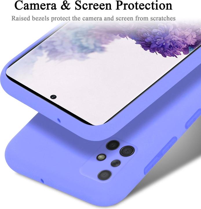Image du produit Cadorabo TPU Liquid Silicone Case Cover (Samsung Galaxy A71)