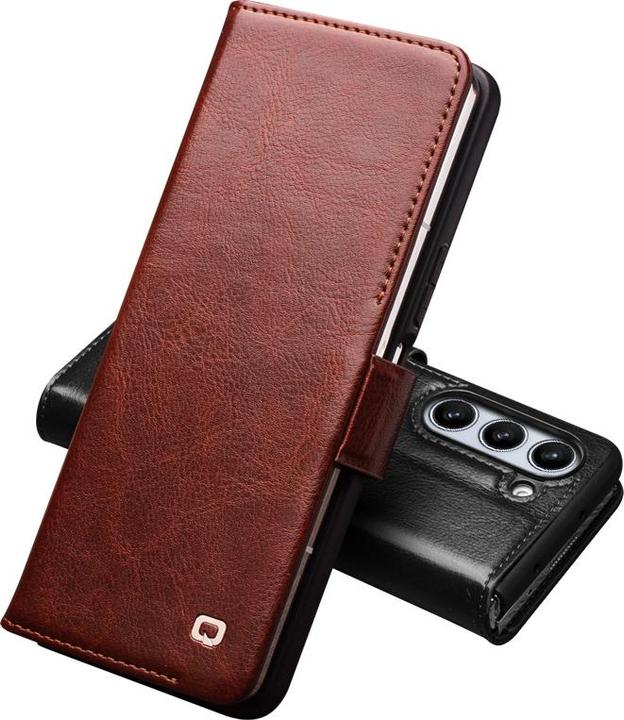 Immagine prodotto QiAlino Hülle Flip mit magnetischem Verschluss Dunkelbraun (Samsung Galaxy Z Fold6)