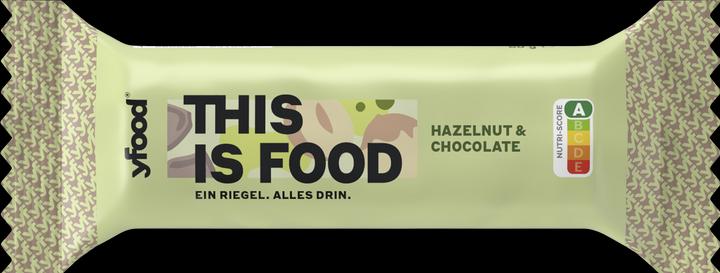Actual product image YFood Hazelnut and chocolate (Chocolate, Hazelnut, 1 pcs., 60 g)