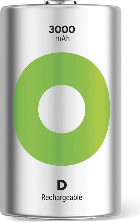 Image du produit GP Batteries Batteries rechargeables autres (2 pcs, D, 3000 mAh)