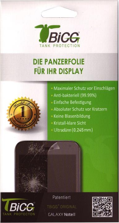 Actual product image Tbigg screen protector (1 Piece, Samsung Galaxy Note 2)
