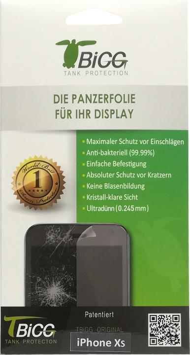 Actual product image Tbigg screen protector (1 Piece, Apple iPhone XS)