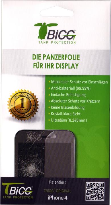 Actual product image Tbigg screen protector (1 Piece, Apple iPhone 4, Apple iPhone 4s)