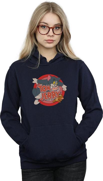 Immagine prodotto Tom & Jerry Classic Catch Felpa con Cappuccio Donna (L)