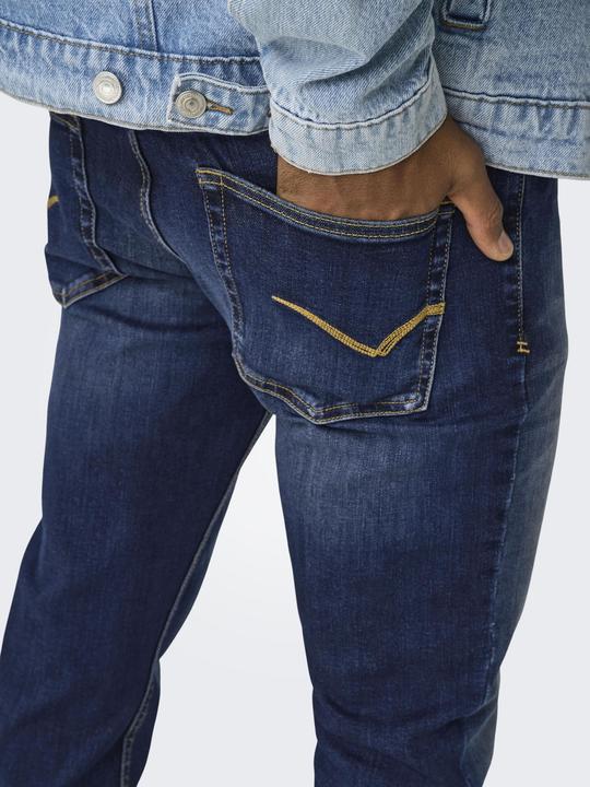 Produktbild Only & Sons ONSLOOM Niedrige Taille Slim Fit Jeans Slim Fit Jeans (W32/L34)
