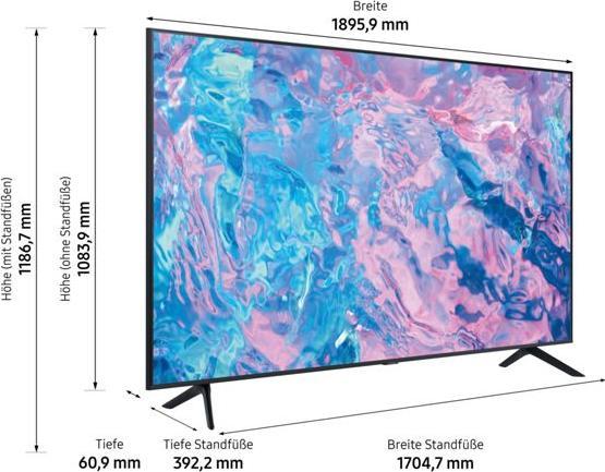 Actual product image Samsung GU85CU7179 (85", LCD, 4K)