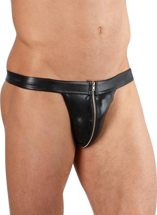 Immagine prodotto Svenjoyment Slip Wetlook con zip (XL)