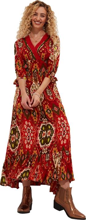 Actual product image Joe Browns Bold Print Wrap Maxi Dress (40)