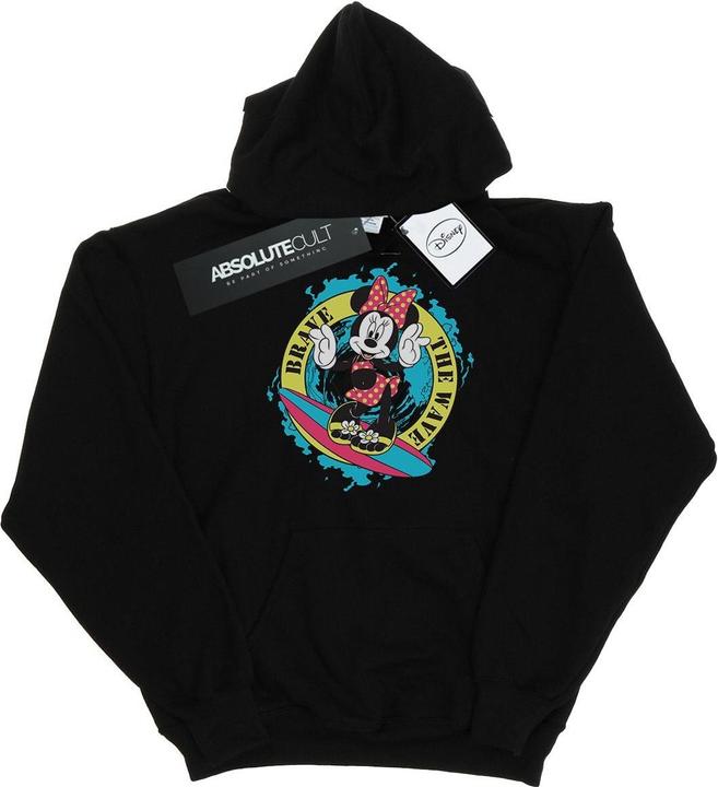 Actual product image Disney Womens/Ladies Minnie Mouse Brave The Wave Hoodie (XXL)