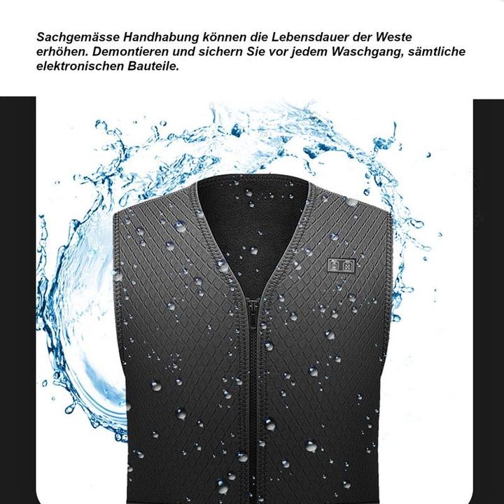 Produktbild Hermex XXS Heizweste elektrisch beheizbare Weste Thermoweste Unisex 7 Zonen (XXS)