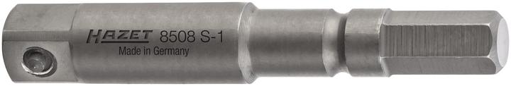 Actual product image HAZET Impact adapter 8508S-1 ∙ Hexagon, solid ISO 1173-A 5.5 ∙ Square, solid 6.3 mm (1/4 inch)