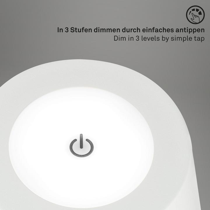 Actual product image Briloner Rechargeable LED floor lamp (400 lm)