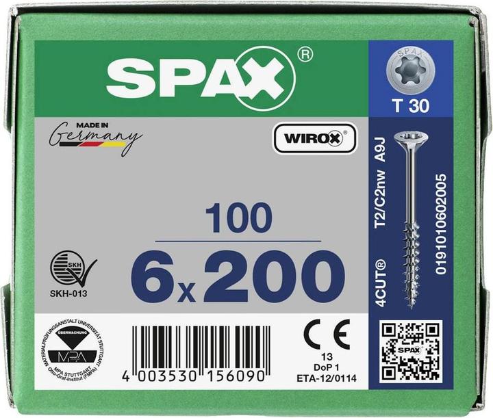 Produktbild Spax Spanplattenschrauben (100 Schrauben pro Stück)