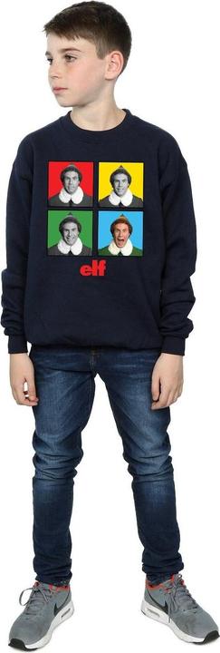 Actual product image Elf Boys Four Faces Sweatshirt (116)