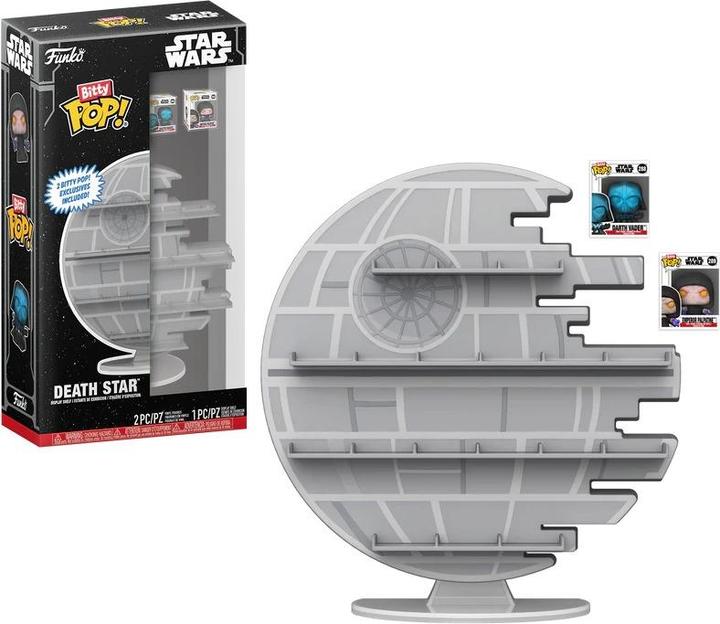 Image du produit Funko Star Wars Bitty POP ! figure de présentation vinyle Death Star