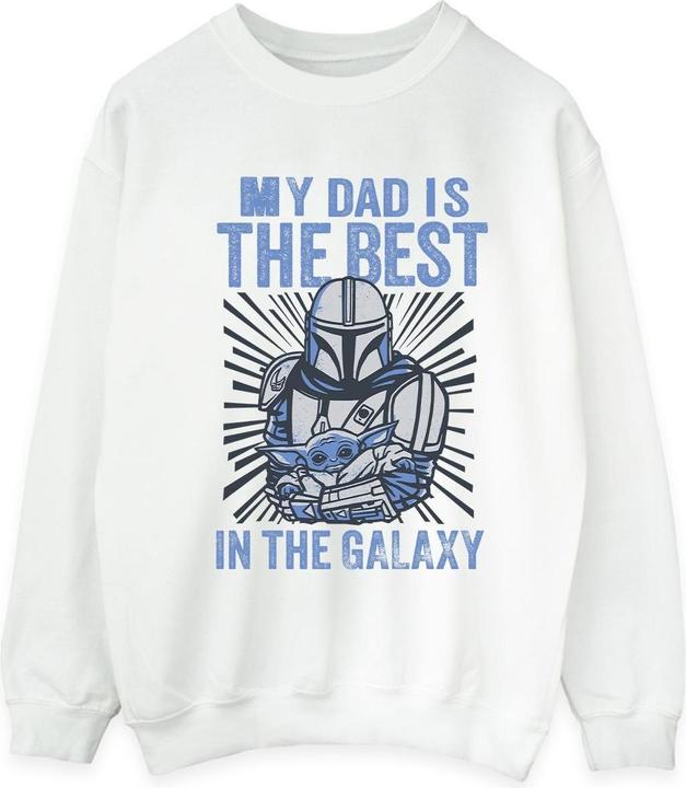 Star Wars Mandalorian Best Dad Sweatshirt (XXL)