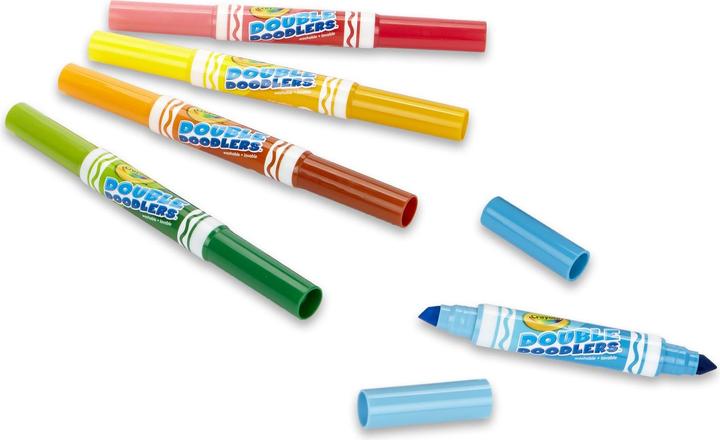 Actual product image Crayola Dubbelzijdige Viltstiften, 10st. (Multicoloured, 10 x)