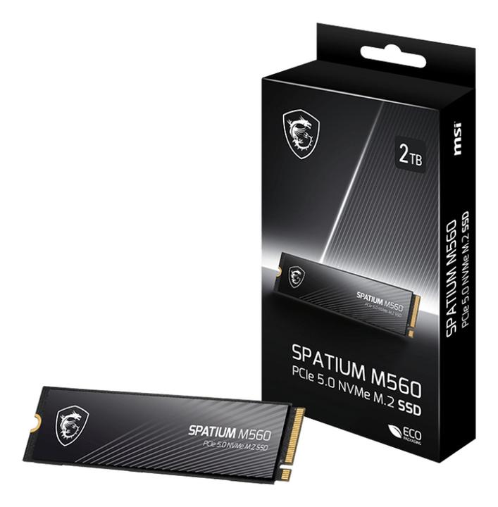 Immagine prodotto MSI 1TO M.2 NVME GEN5 - SPATIUM M560 (1000 GB, M.2 2280)