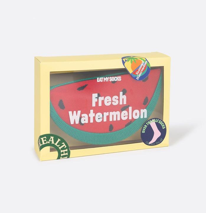 Actual product image Eat My Socks Socks, Fresh Watermelon (One size)