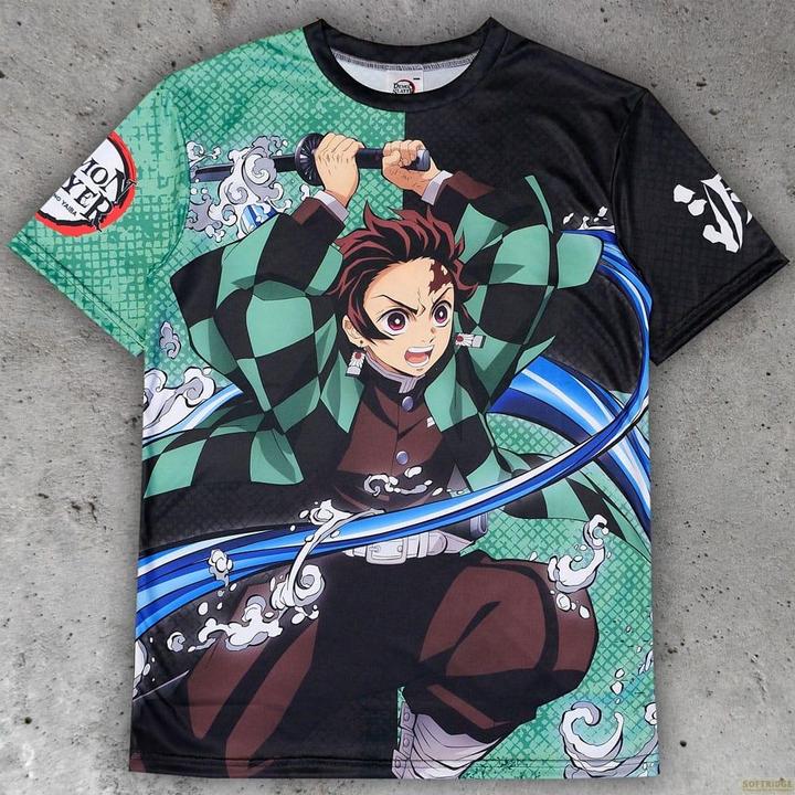 POPbuddies Demon Slayer: Kimetsu no Yaiba T-Shirt Tanjiro Kamado Grösse S (S)