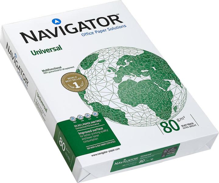 Immagine prodotto Navigator Carta per fotocopie Universal FSC, A3, 80 g/m (80 g/m², 500 x, A3)