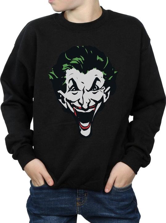 Actual product image Boys The Joker Big Face Sweatshirt (116)