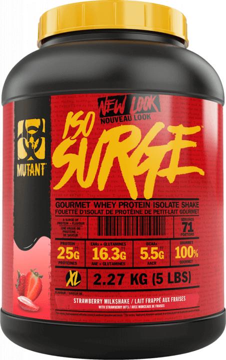 Image du produit Mutant Iso Surge, 2270 g (Milk-shake à la fraise, 1 pcs, 2540 g)