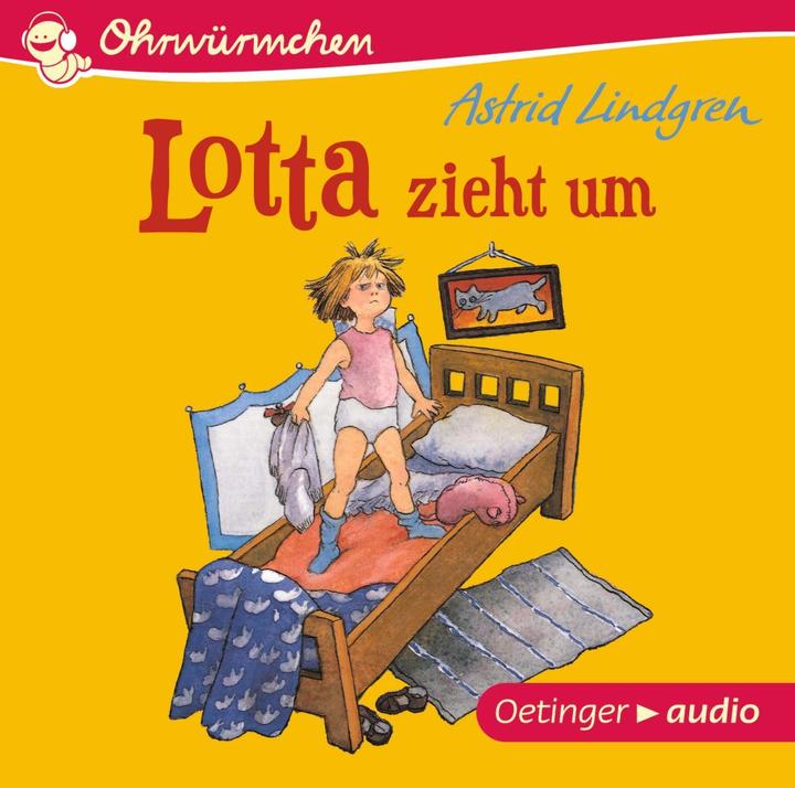Produktbild Ohrwürmchen Lotta Zieht Um (Astrid Lindgren)