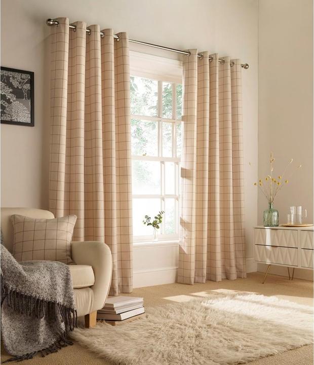 Produktbild Furn Ösenvorhänge Ellis (117 x 137 cm)
