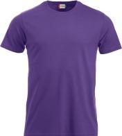 Actual product image Clique T-shirt Classic-T 029360, cotton, purple, size 2XL (XXL)