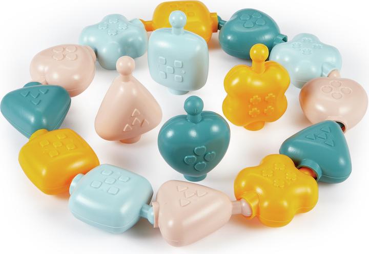Image du produit Abrick Jeu de construction en perles de motricité, 16 pièces.