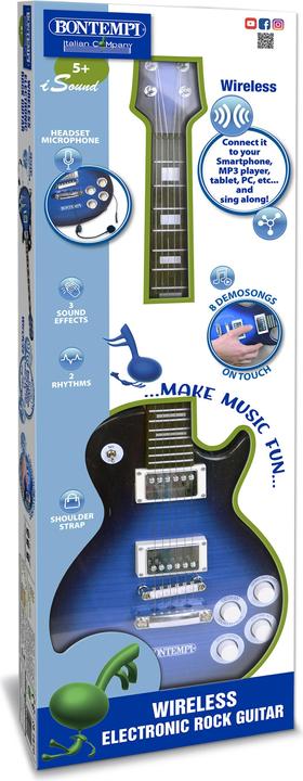 Produktbild Bontempi Kabellose E-Gitarre Gibson (Deutsch, Französisch, Italienisch, Englisch)