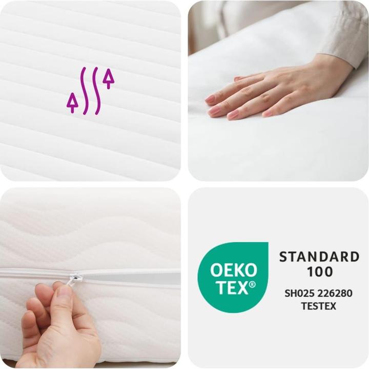 Actual product image VidaXL Manka (140 x 200, Foam core)