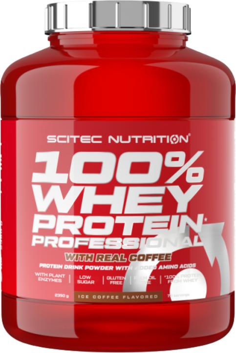 Image du produit Scitec 100 Whey Protein Professionnal (Café glacé, 1 pcs, 2350 g)